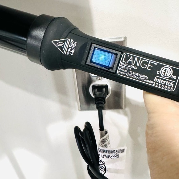 L’ange Curling Rod Model‎ HT015B EUC - Picture 3 of 11